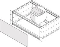 24560-231 nVent SCHROFF Guide Rail EMC Shielding Kit for Use with Front Or Rear Panel