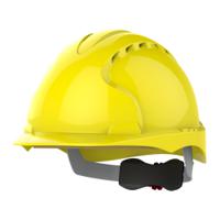 ajf170-000-200 JSP EVO3 Yellow Safety Helmet, Ventilated