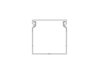 1set411108r0000 ABS, PC Cable Trunking Accessory, 60 x 60mm
