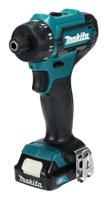df033dwae Makita DF033DWAE - Cordless 12V Impact Driver with 2 x 2Ah Batteries Type G - British 3-Pin