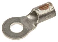 323745 TE Connectivity, STRATO-THERM Uninsulated Ring Terminal, M4 Stud Size, 2.6mm² to 6.6mm² Wire Size