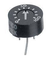 93pr100klf 100kΩ, Through Hole Trimmer Potentiometer 1W Top Adjust TT ElectronicsBI, 93