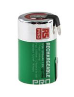 221-046 RS PRO RS PRO, 1.2V, 2/3 A, NiMH Rechargeable Battery, 1.2Ah