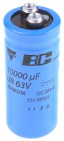 mal210118103e3 Vishay 10000μF Aluminium Electrolytic Capacitor 63V dc, Screw Terminal - MAL210118103E3