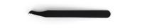 15arwcne0 ideal-tek 115 mm, Carbon Steel, Flat; Rounded, ESD Tweezers