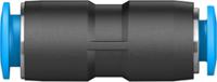 qs-8-6-50 Festo QS Series Reducer Nipple, Push In 8 mm to Push In 6 mm, Tube-to-Tube Connection Style, 130692