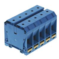 1820560000 Weidmuller  W Series Blue, Single-Level, Screw Termination