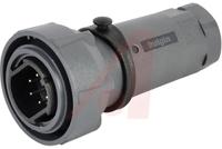 pxp701006pst0911 Bulgin Circular Connector, 6 Contacts, Cable, Standard Connector, Plug, Male, IP66, IP68, IP69K, Buccaneer 7000 Series
