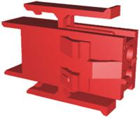 1-640507-0 TE Connectivity, Miniature Rectangular II Female Connector Housing, 4.19mm Pitch, 2 Way, 1 Row