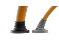 kel-dpf-5022-36 Icotek KEL Series Grey Elastomer Cable Gland, M50 Thread, 64mm max., IP54, IP66, IP68