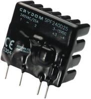 spfe240d25 Sensata Crydom Solid State Relay, 25 A rms Load, PCB Mount, 280 V rms Load, 32 V Control