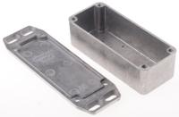 1590afl Hammond 1590 Series Natural Die Cast Aluminium Enclosure, IP54, Flanged, Natural Lid, 92.5 x 38.5 x 27mm