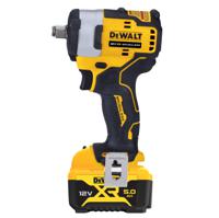 dcf901p1-gb DeWALT 1/2 in 12V, 5Ah Impact Wrench, UK Plug
