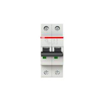 2cds252001r0164-s202-c16 ABB System Pro M Compact S200 MCB, 2P, 16A Curve C, 400V AC, 6 kA Breaking Capacity