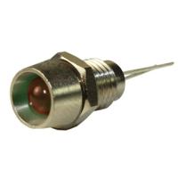 ind513113-led-rd CAMDENBOSS 513 Series Red Panel Mount Indicator, 5V, 8mm Mounting Hole Size, Lead Wires Termination