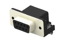 2301844-1 TE Connectivity 2301844 9 Way Right Angle Board Mount PCB D-sub Connector Receptacle, 2.77mm Pitch, with Boardlock