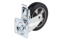 621-9086 RS PRO Braked Swivel Castor Wheel, 460kg Capacity, 200mm Wheel