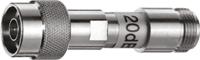 j01026a0007 Telegartner 50Ω RF Attenuator N Connector N Plug to N Socket 10dB, Operating Frequency 1GHz