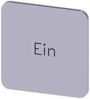 3su1900-0af81-0ab0 Siemens Labeling plate, Ein