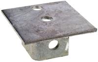p-2072-s1 Unistrut Steel Base Plate