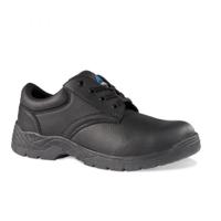 pm102-8 Rockfall Omaha Unisex Black Steel Toe Capped Safety Shoes, UK 8, EU 42