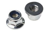 275-614 RS PRO, Bright Zinc Plated Steel Lock Nut, DIN 6926, M6