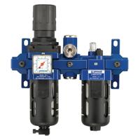 tb-sme3 PREVOST G 1/2 FRL, Manual Drain, 25μm Filtration Size - With Pressure Gauge