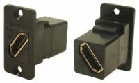 282-810 RS PRO 35.5 mm x 19 mm x 31 mm 2 Way Female to Female HDMI Connector 40 V ac