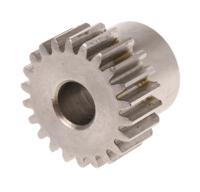 521-6733 RS PRO Stainless Steel 22 Teeth Spur Gear, 1 Module, 8mm Bore Diam, 22mm Pitch Diam, 18mm Hub Diam