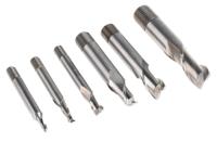 136-8074 RS PRO Screwed Slot Drill Set 2 Flutes, 3 mm, 4 mm, 6 mm, 8 mm, 10 mm, 12 mm Cut Diameter