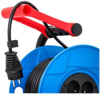 1210251 brennenstuhl 25m 4 Socket Type E - French Extension Reel, 230 V, IP20
