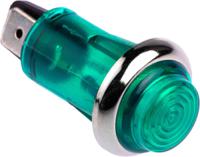 ind504203-240-tgrn CAMDENBOSS Green Neon Panel Mount Indicator, 240V, 13mm Mounting Hole Size