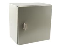 775-5319 RS PRO Steel Wall Box, IP66, 300 mm x 300 mm x 210mm