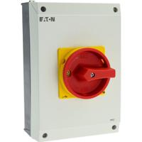 207242-t5b-3-8342i4svb Eaton 6P Pole Surface Mount Isolator Switch - 63A Maximum Current, 22kW Power Rating, IP65