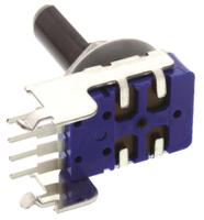 rk11k1120abf Alps Alpine RK11K 50kΩ Rotary Carbon Film Potentiometer, Panel Mount (Through Hole), RK11K1120ABF