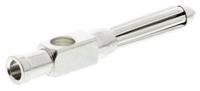 930727104 Hirschmann Test & Measurement Green Male Banana Plug, 4 mm Connector, Solder Termination, 30A, 30 V ac, 60V dc, Nickel