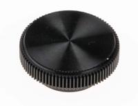 771-689 RS PRO Black Knurled Clamping Knob, M6, Unthreaded Hole
