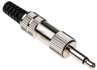 kls-22 Lumberg Jack Connector Cable Mount Mono Plug, 2Pole 1A
