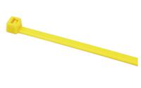 111-04805-t50r-pa66-ye HellermannTyton Cable Tie, 200mm x 4.6 mm, Yellow Polyamide 6.6 (PA66), Pk-100