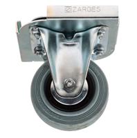 40741 Zarges Fixed Castor Wheel, 90kg Capacity, 100mm Wheel