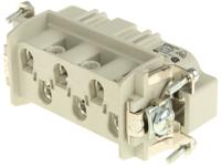 10170000 EPIC Heavy Duty Power Connector Insert, 35A, Male, H-BS Series, 6 Contacts