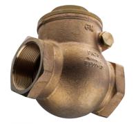 510-3738 RS PRO Bronze Single Check Valve, BSPT 2in, 20 bar