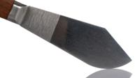 251-1189 Wood 115 mm Putty Knife Scraper  With Polished Blade