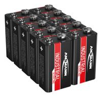 1505-0001-1 Ansmann Ansmann Industrial Alkaline 9V Batteries 9V