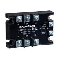 d53tp25d Sensata Crydom Solid State Relay, 25 A rms Load, Panel Mount, 530 V rms Load, 32 V dc Control