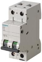 5sl6225-7 Siemens SENTRON 5SL6 MCB, 2P, 25A Curve C