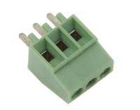 790-1092 RS PRO PCB Terminal Block, 3-Contact, 2.54mm Pitch, Through Hole Mount, 1-Row, Screw Termination