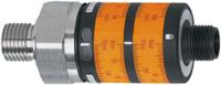 pk7522 ifm electronic Pressure Sensor, 0bar Min, 100bar Max, Relay Output, Relative Reading