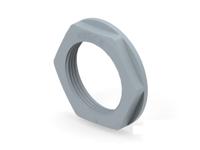 1sng607014r0000 Grey UL 94 V2 PA 6 Cable Gland Locknut, M32 Thread