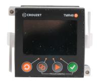 gds2r10mv2 Crouzet Syr-Line Series Panel Mount Timer Relay, 24 → 240V ac/dc, 2-Contact, 0.001 → 9.999 s, 0.01